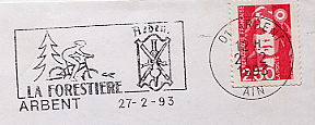 bicycle on stamps