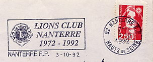 lions club on stamps