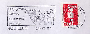 athletism on stamps